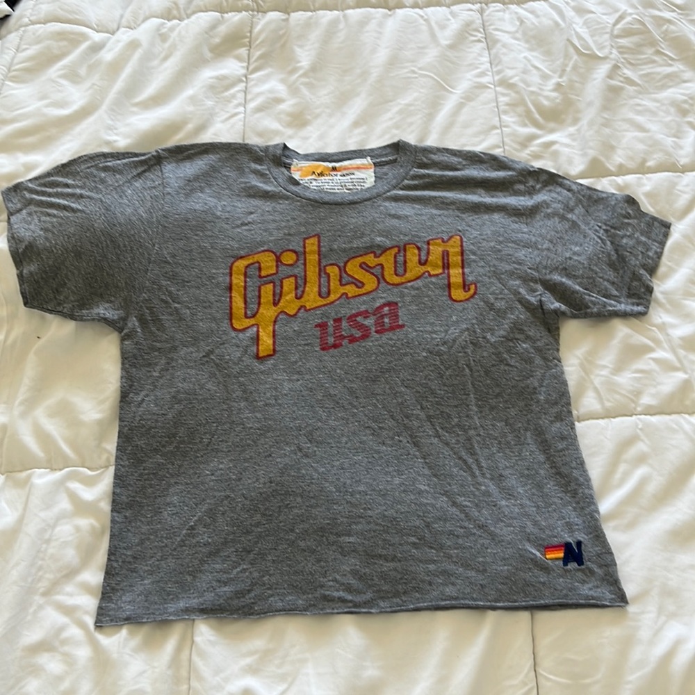 Aviator Nation Gibson USA Boyfriend Tee